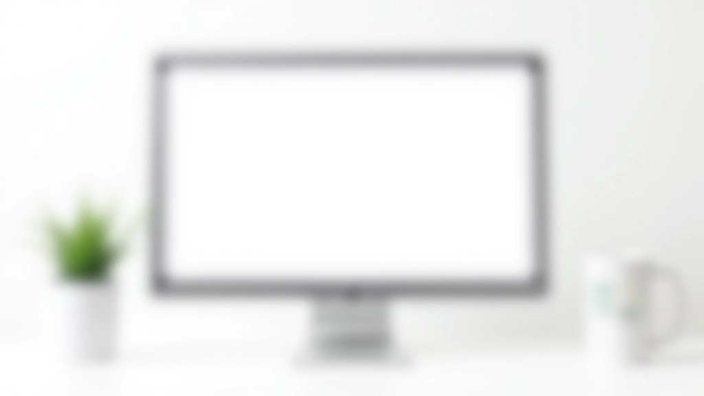 Tela de computador mostrando escala tipográfica responsiva em diferentes tamanhos